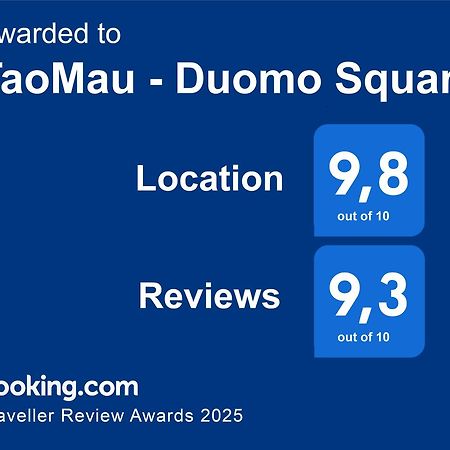 タオルミーナTaomau - Duomo Squareアパートメント エクステリア 写真